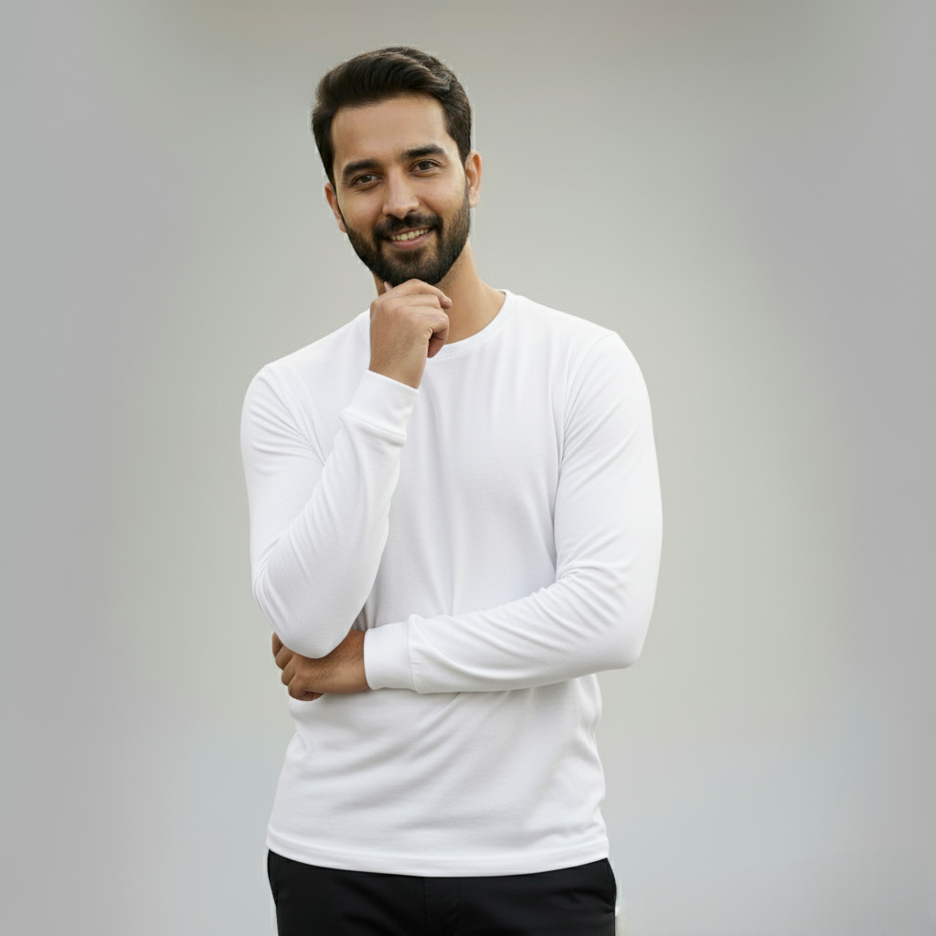 Round Neck Long Sleeve T-Shirts