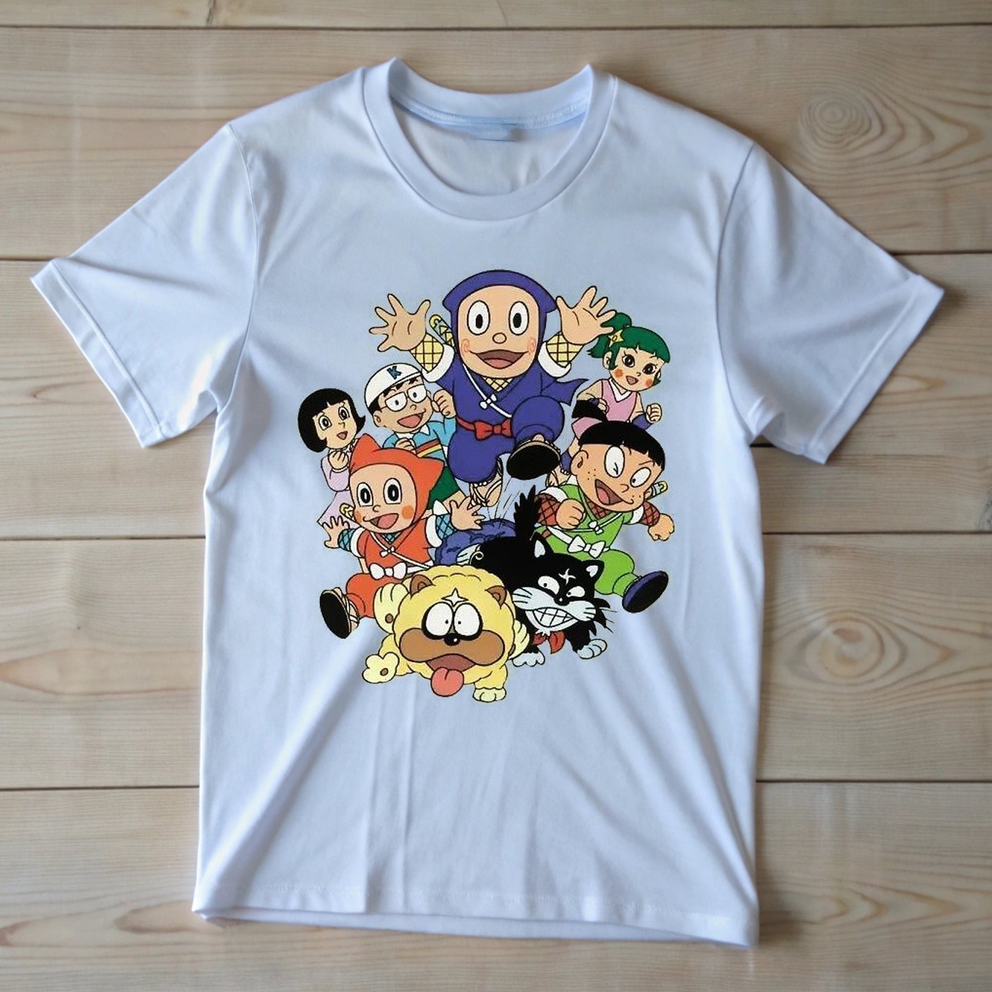 Ninja Hattori Squad Kids T-Shirts