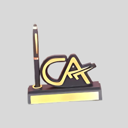 DK – Premium CA Pen Stand with Elegant Design – Ideal for Chartered Accountants, Office Desk & Corporate Gifting