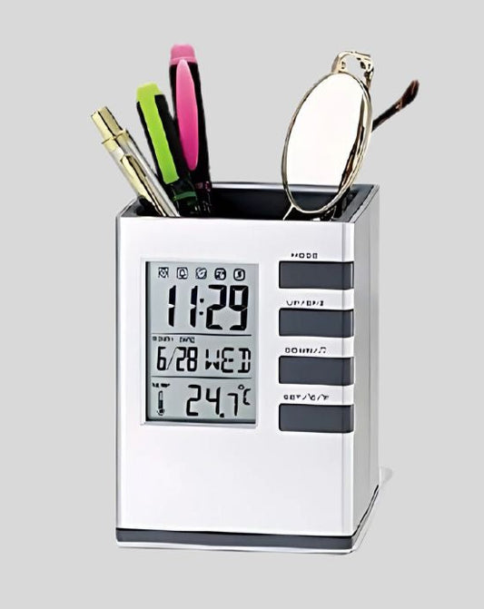 DK – Digital Pen Stand with Clock, Calendar & Thermometer 1440
