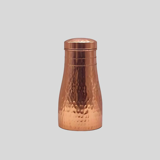 Copper Water Pot Hammer Finish 1000 ML – Premium Health Gift 180140