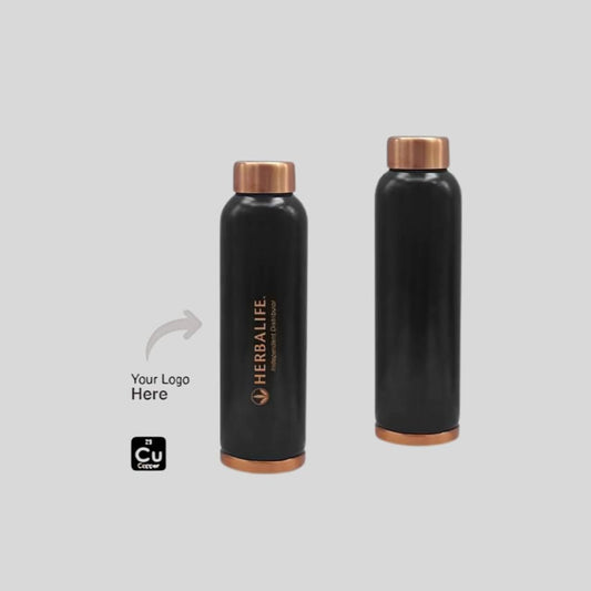 Oreo Copper Water Bottle 950 ML Color Finish – Custom Logo Premium Copper Bottle 180160