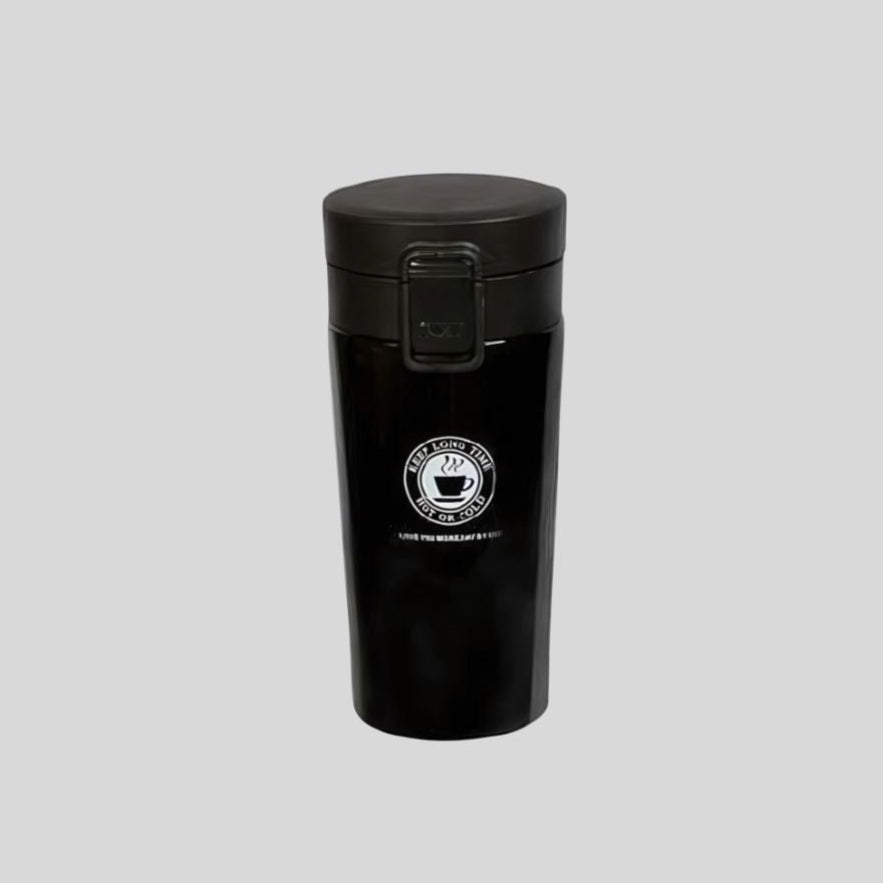 Stainless Steel Travel Mug – Insulated, Leakproof, Custom Logo, Coffee & Tea Flask for Office & Travel DKGHA- 096