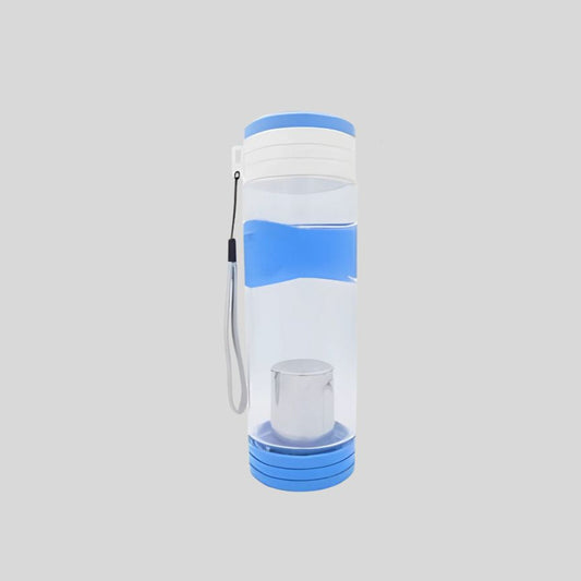 600ml Premium Tea Infuser Water Bottle – Leakproof, BPA-Free, Double Lid- DKGHA 074