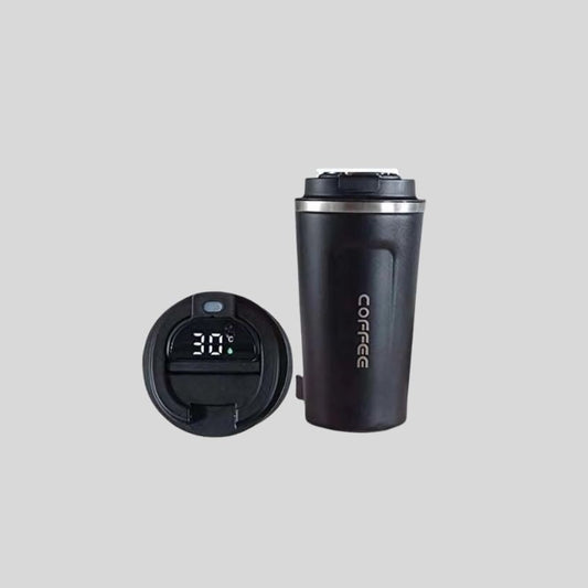 Smart Temperature Flask Mug – Digital Display, Stainless Steel, Leakproof Coffee Travel Mug DKGHA- 010