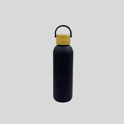 Insulated Bottle with Bamboo Cap – Eco-Friendly, Customizable Water Bottle 18050