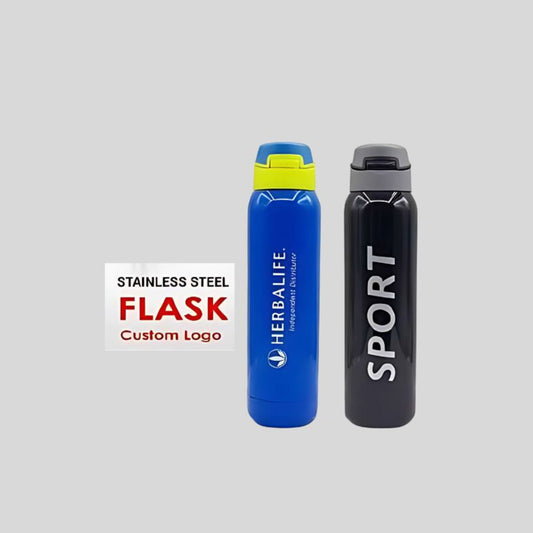 Stainless Steel Sipper Flask 500 ML – Custom Logo Water Bottle 18053