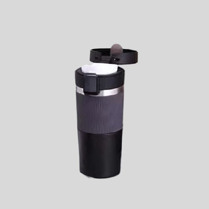 Anti-Slip Gripper Travel Mug – BPA Free, Leakproof, Thermal Coffee & Tea Cup, Custom Branding DKGHA- 053