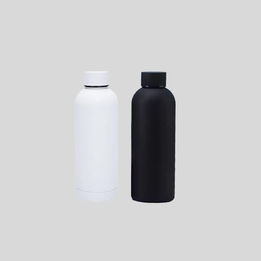 DK Rubber Coated Water Bottle -  Non-Slip Insulated Stainless Steel Flask 1808