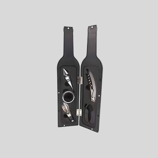Bottle Bar Tool Set with 5 Accessories – Wine Gift Kit for Home, Parties & Corporate Gifting 18085