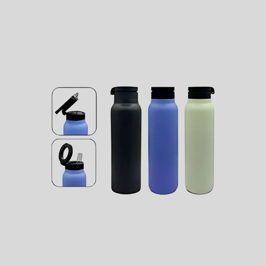 Insulated Bottle with Magnetic Mobile Holder – Innovative 750 ML Customizable Flask 18090