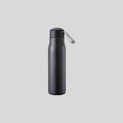DK Rope Handle Water Bottle -  Insulated Stainless Steel Flask with Carry Strap 1811