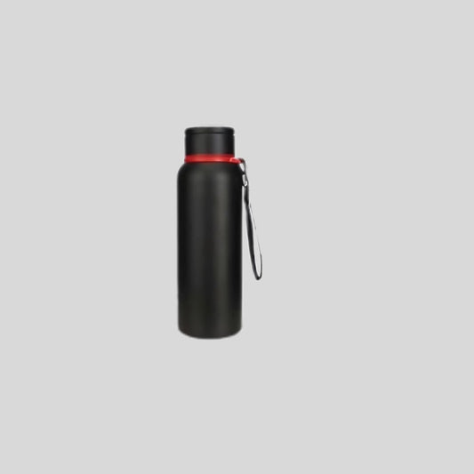 DK Borosil Shape Water Bottle | Insulated Stainless Steel Flask with Handle (600ml & 800ml) 1823