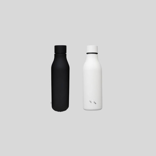 DK Sport Rubber Coated Water Bottle - 500ml Non-Slip Insulated Stainless Steel Flask 1856
