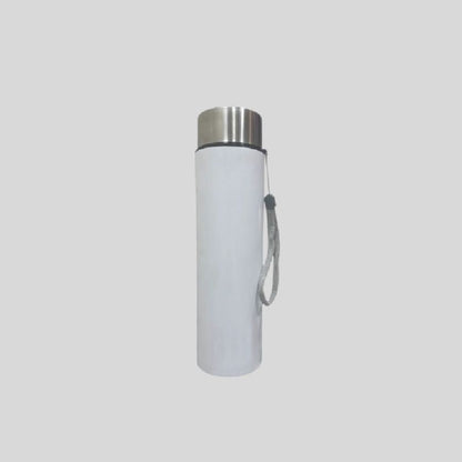 DK Steel Water Bottle with Carry Strap -  1 Liter Stainless Steel Flask 1947