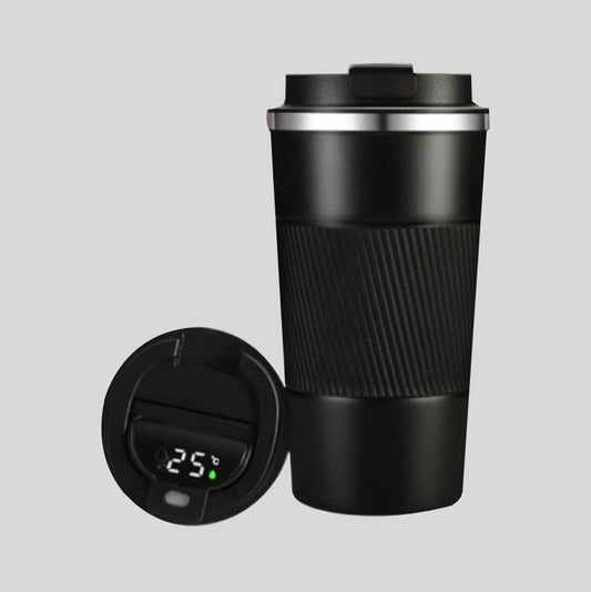DK – smart temperature display travel coffee mug - 909