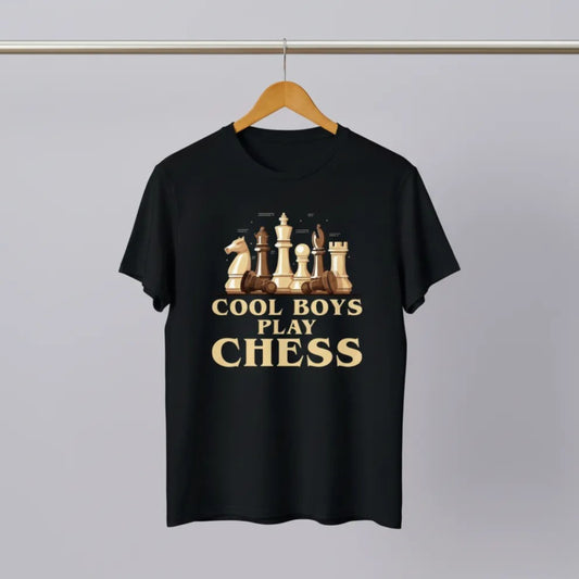 Cool Boys Play Chess. Chess Lover T-Shirt