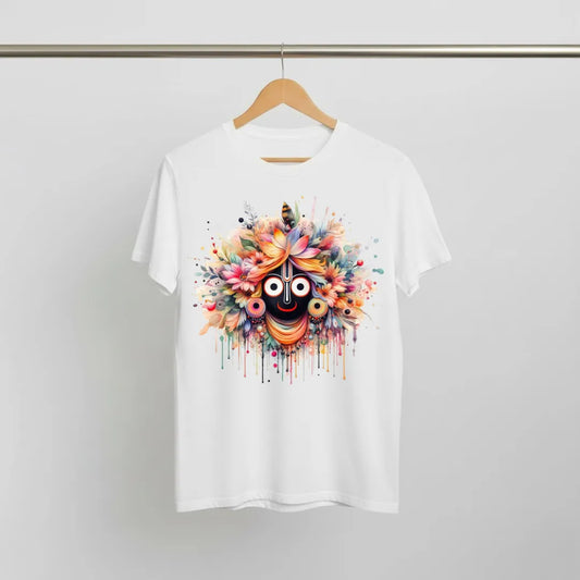 Jai Jagannath Mandala T-Shirt: Divine Eyes, Sacred Art