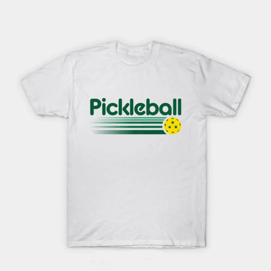 Retro Pickleball Green Sport T-Shirt