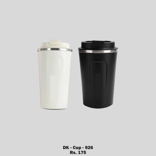 DK – Stainless Steel Vacuum Insulated Coffee Travel Mug with Leakproof Lid