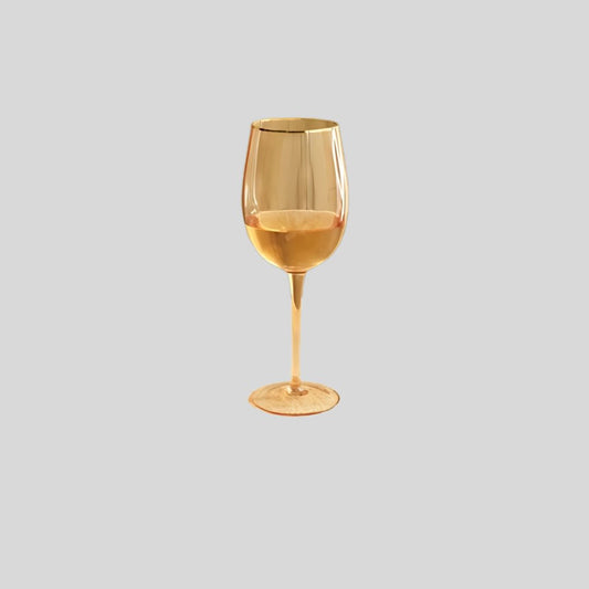 DK- Golden Lead Free Wine Glass 960 B