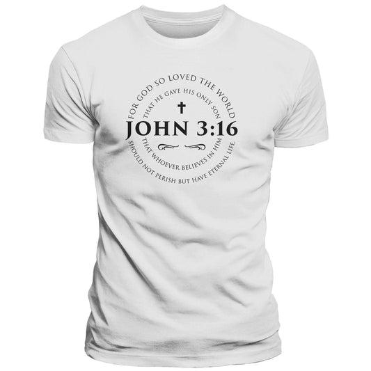 John 3:16 Christian Faith T-Shirt
