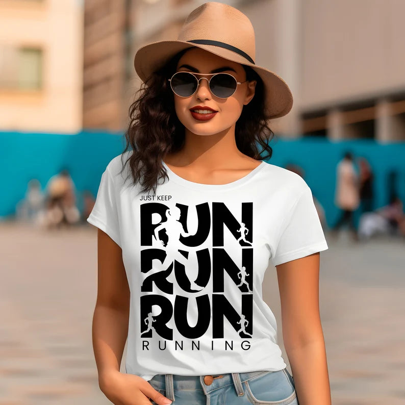 "All You Need is Run" Running T-Shirt