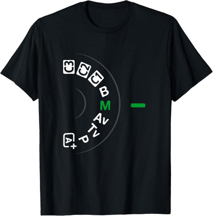 Manual Mode Photography T-Shirt