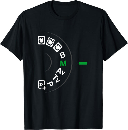 Manual Mode Photography T-Shirt