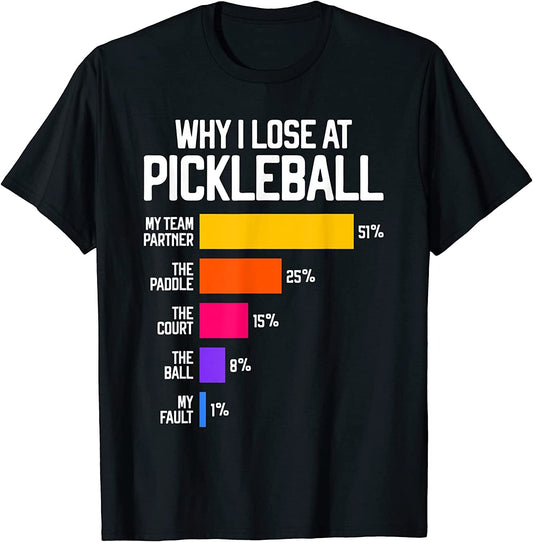 Better With Pickleball Retro Sport Quote T-Shirt