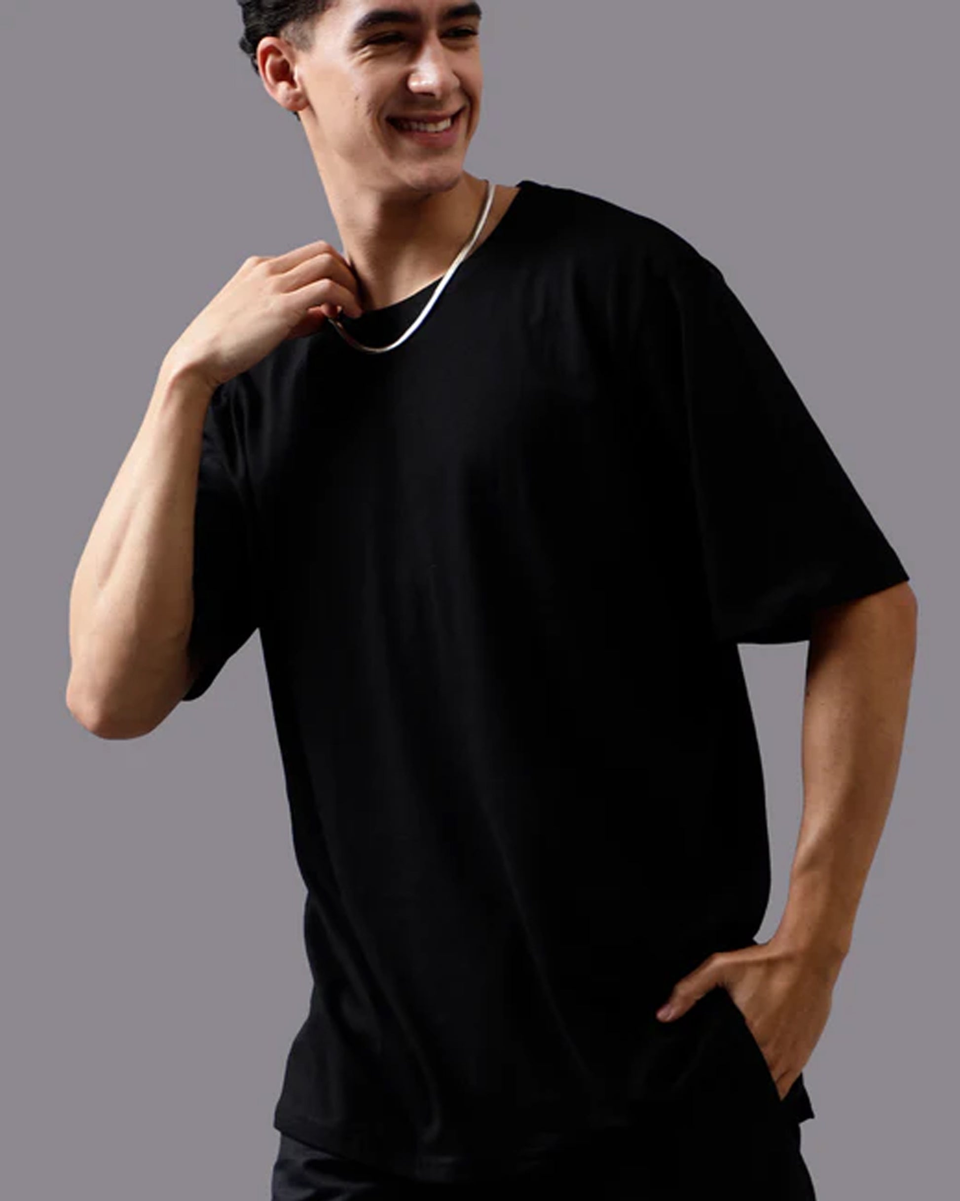 Black_TShirt_Style_Simple_Elegance_for_the_front  side view