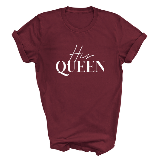 Maroon heather t-shirt with "Dulhan" above an arrow through a heart and "SQUAD" below in white text, suggesting a bride's celebratory group t-shirt.
