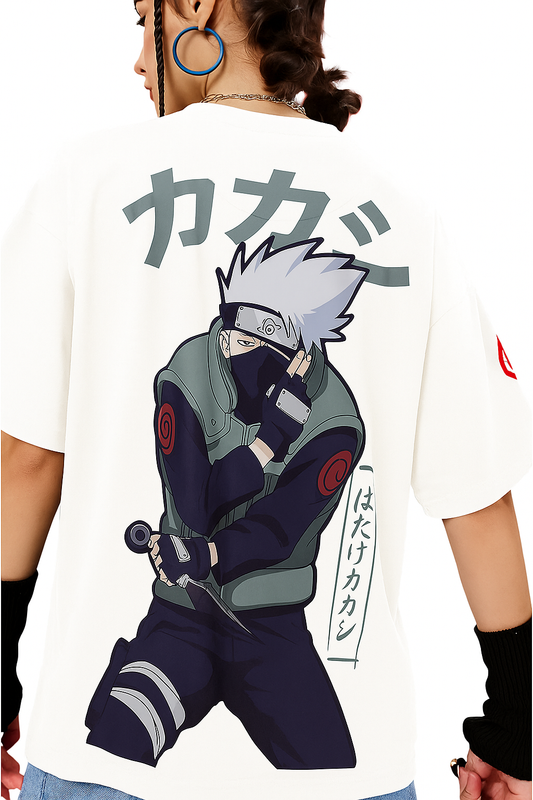 Kakashi Graphic Oversize T-Shirt