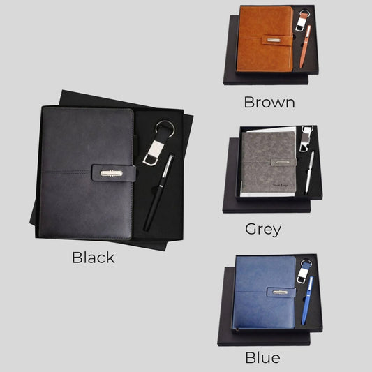 DK - 3 in 1 Capsule Magnet Diary with Keychain Set  DKP - 416