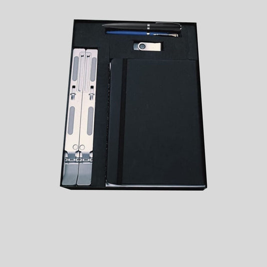 DK - 4 in 1 Elastic Diary Pendrive Laptop Stand Pen Set  DLPP - 537