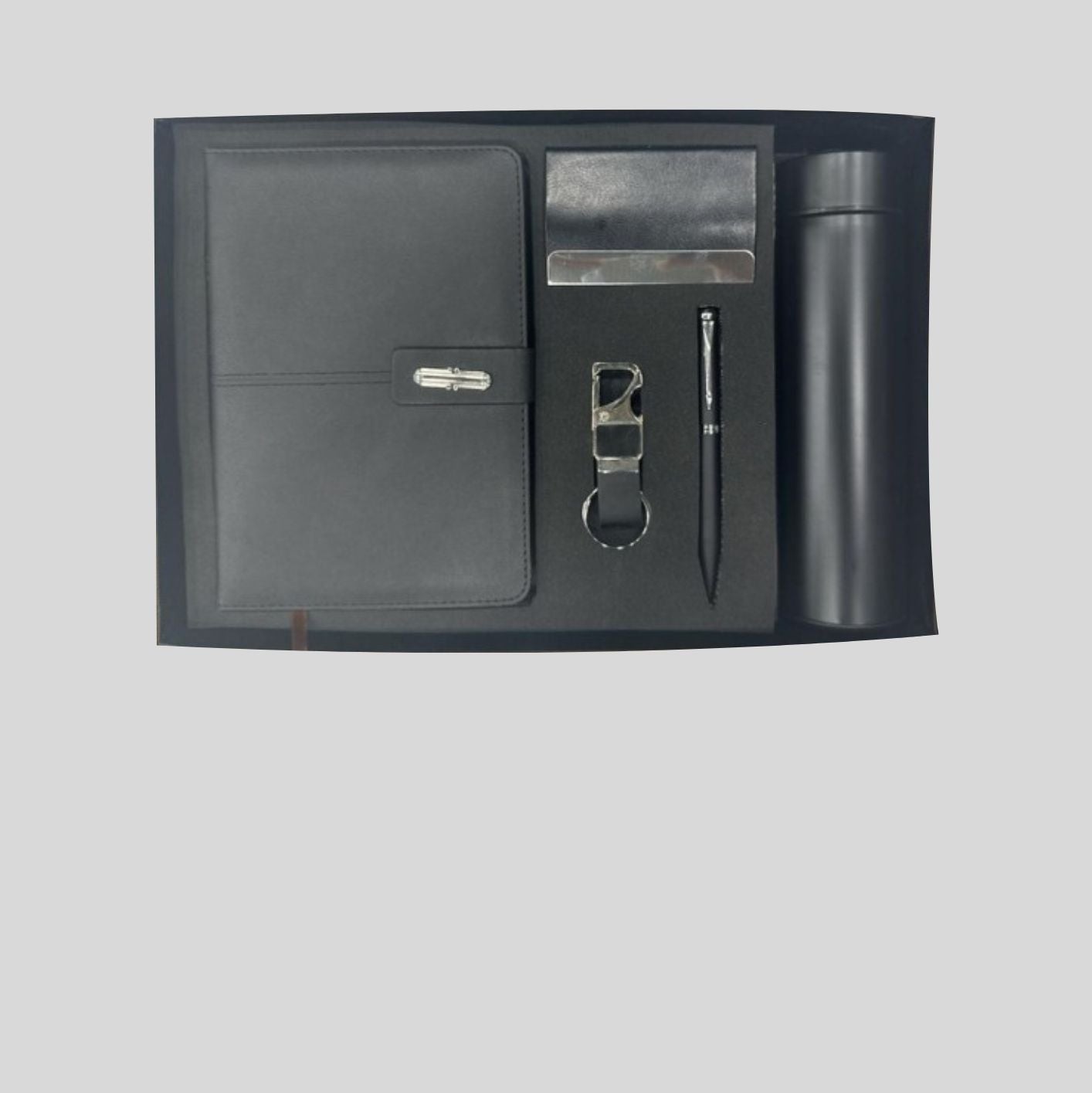 DK - 5 in 1 Capsule Magnet Diary Cardholder Bottle Pen Keychain Set DBKPC - 610