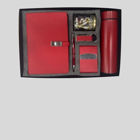 DK - 6 in 1 Magnet Diary Bottle Dryfruit Cardholder Pen Keychain Set DBDCPK - 706