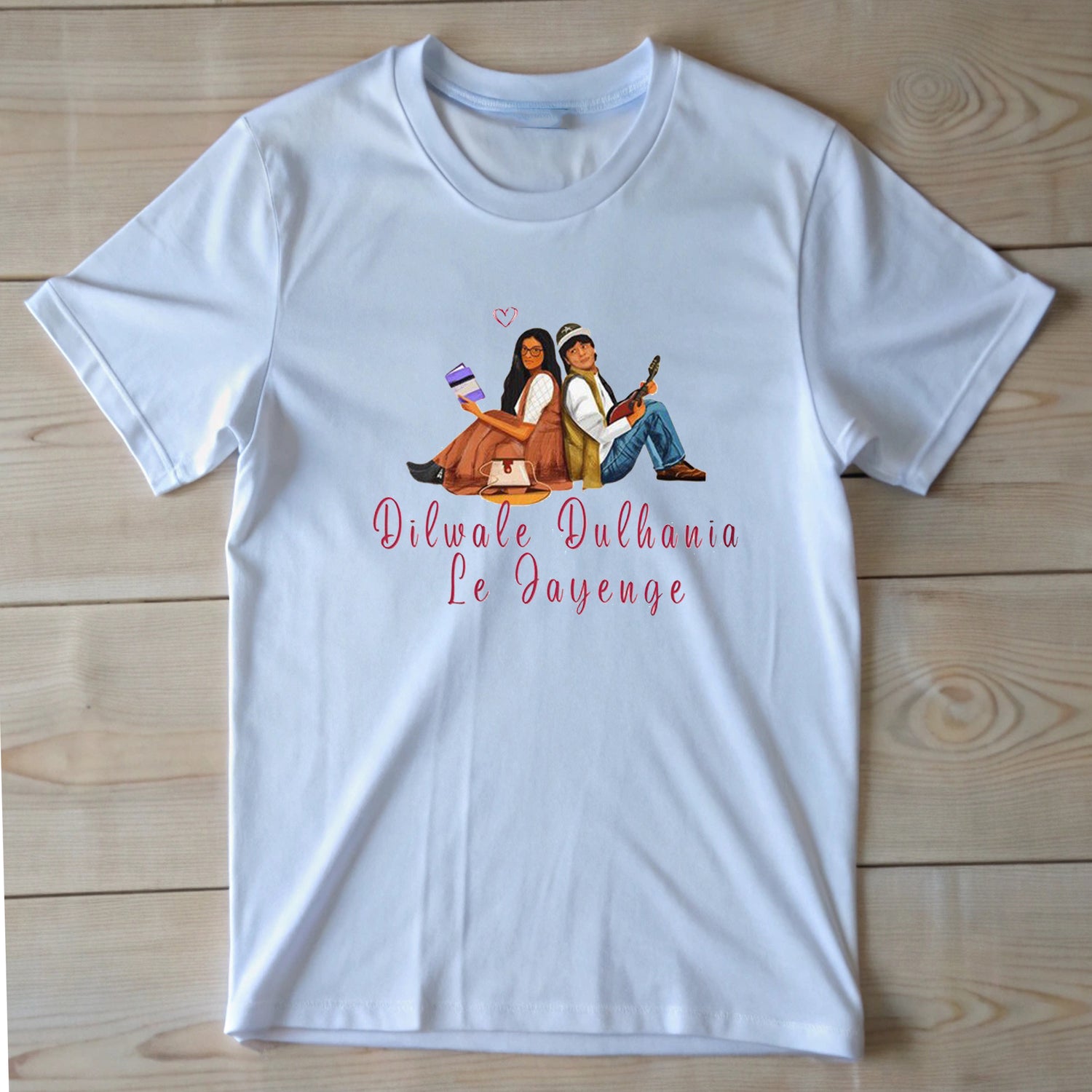Dulha Special "Dilwale Dulhania Le Jayenge" White T-Shirt