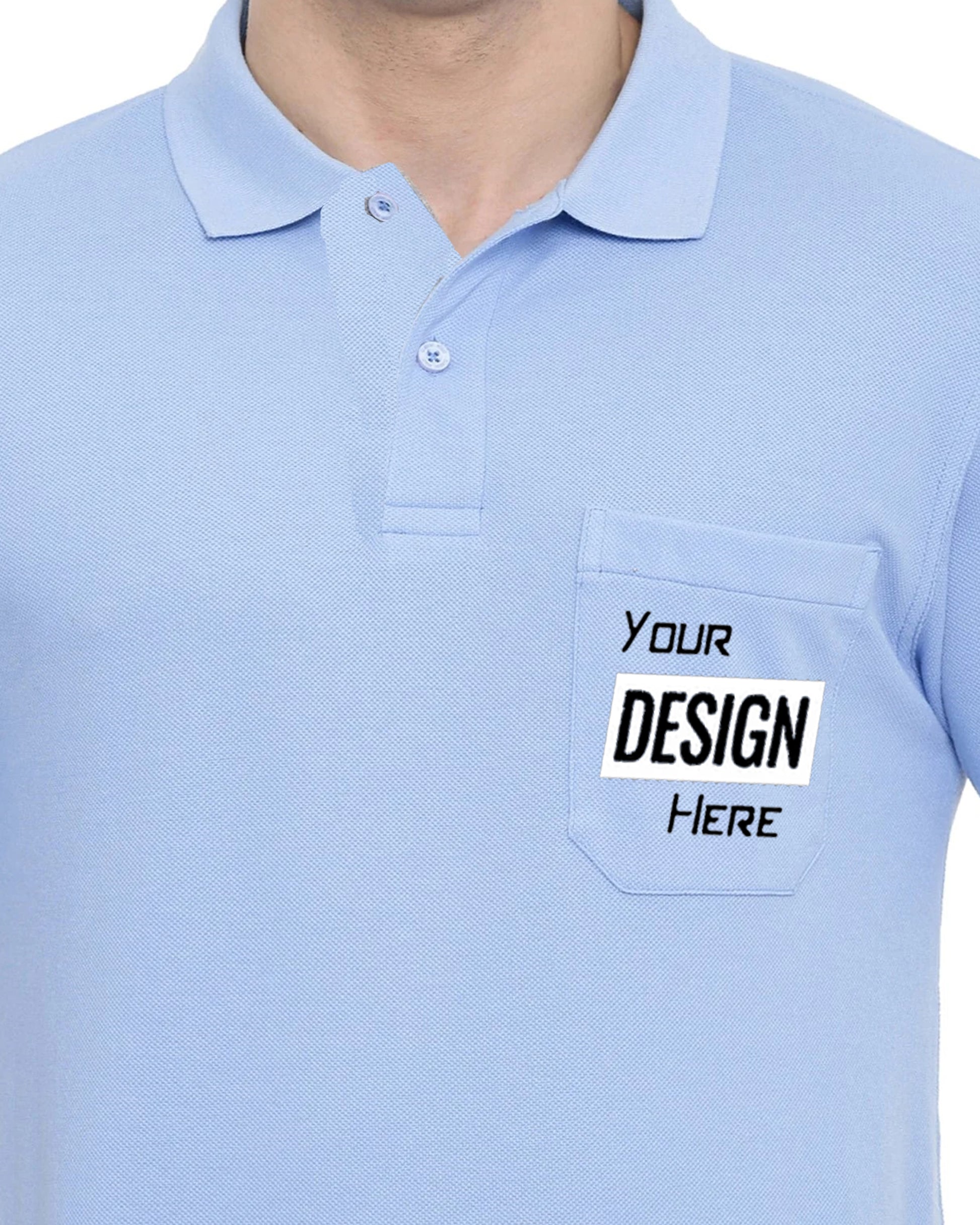 Collor side_Light_Blue_Pocket_Printed_Polo_T-Shirt_with_Your_Design_Here