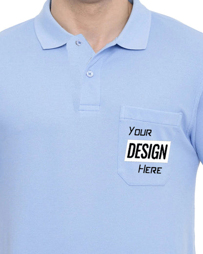 Collor side_Light_Blue_Pocket_Printed_Polo_T-Shirt_with_Your_Design_Here