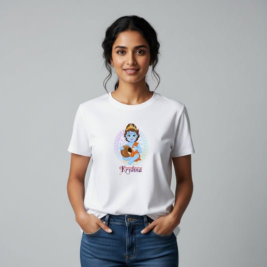 Bal Gopal's Pot Design T-Shirt