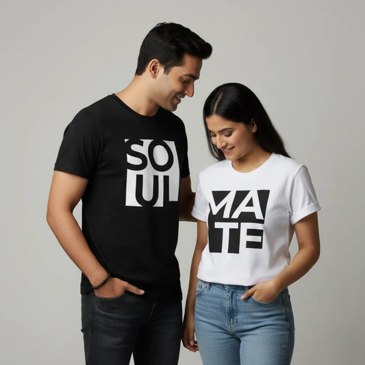 Soulmate Short Sleeve Couple T-Shirts