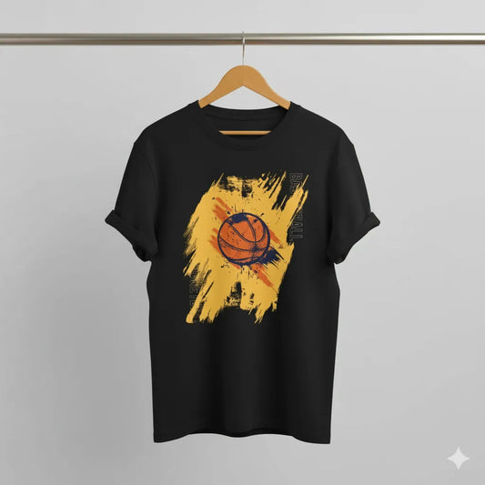 Splash Art Basketball T-Shirts – Bold & Dynamic Sports Design