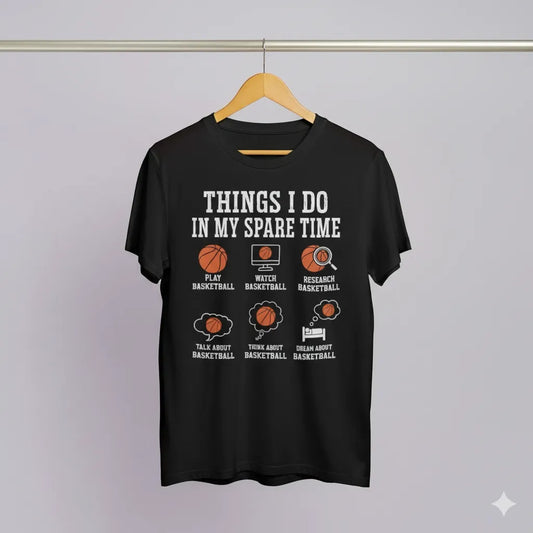 Basketball Lovers Life Theme T-Shirt