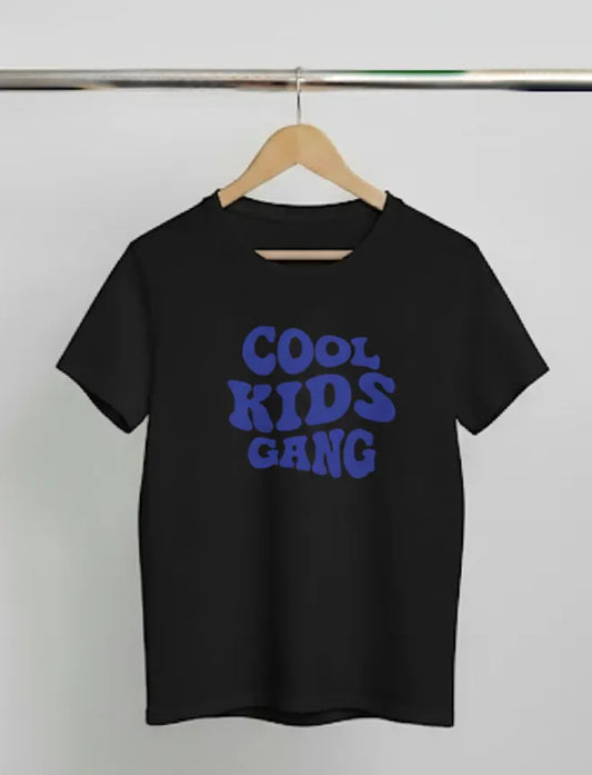DivviK "Cool Kids Gang" Slogan T-Shirt | Trendy Youth Graphic Tee