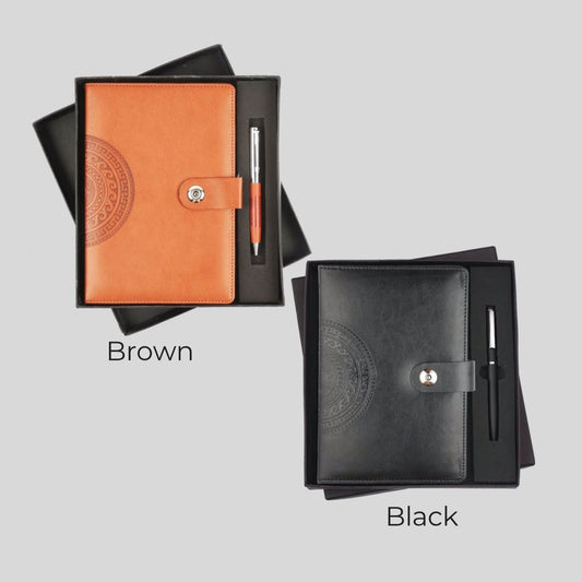 DK – 2 in 1 Button Diary Set-303