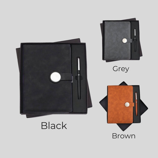 DK – 2 in 1 Round Magnet Diary Set -306