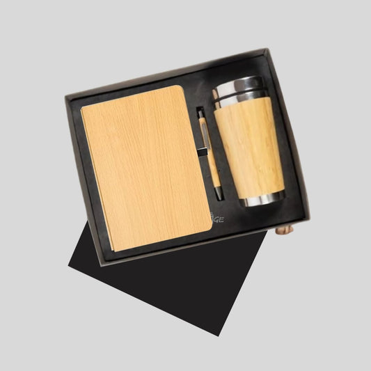 DK - 3 in 1 Wooden Cup with Diary Set (DCP - 409)