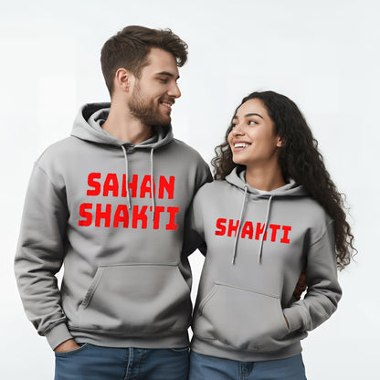 Shakti & Sahanshakti Funny Couple Hoodies