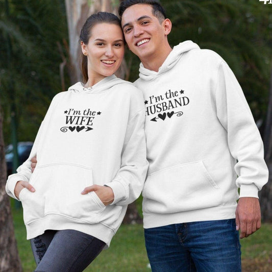 I'M The Husband & I'M The Wife Couple Hoodies